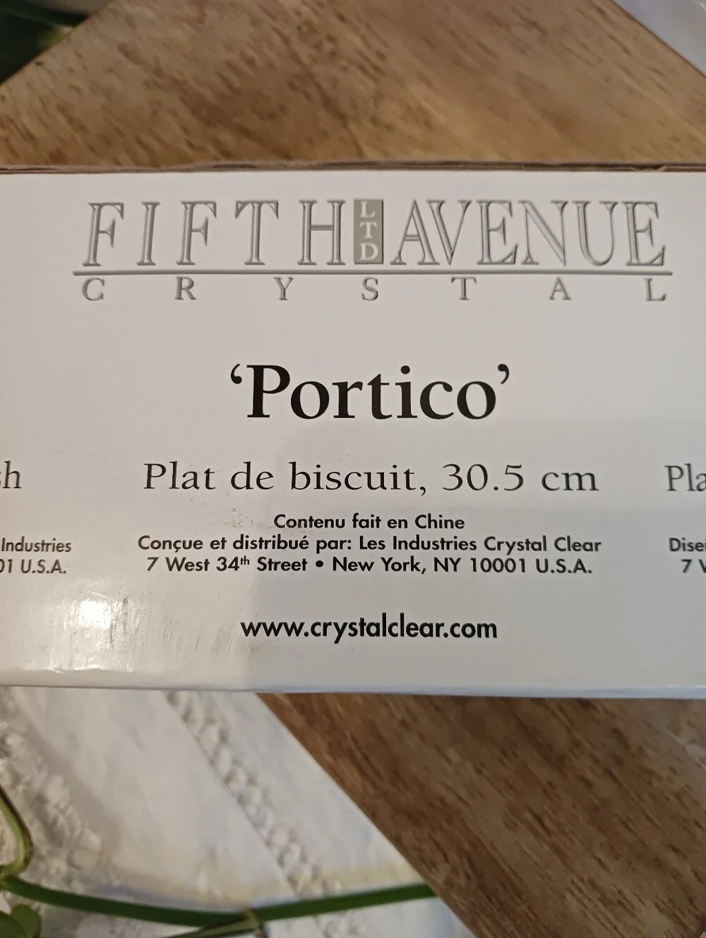 Fifth Avenue new box